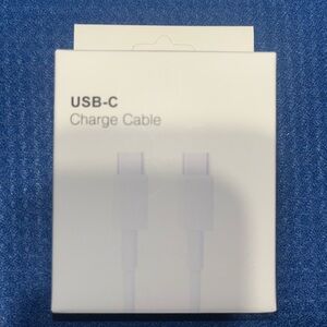 USB-C to USB-C Charging Cable – White